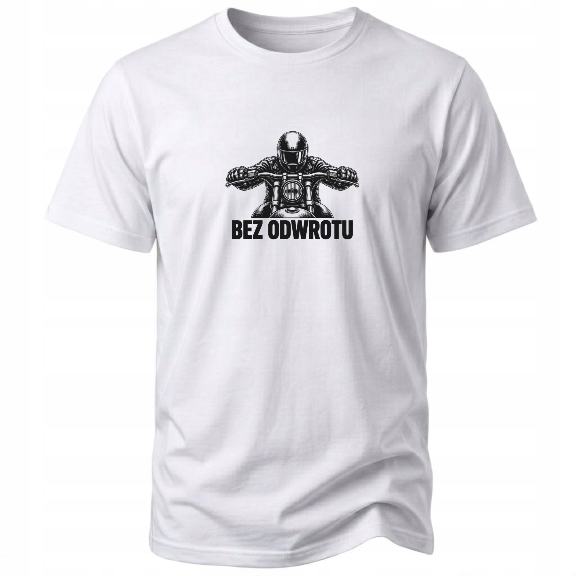 Koszulka motocyklowa męska bez odwrotu motor t-shirt dla motocyklisty