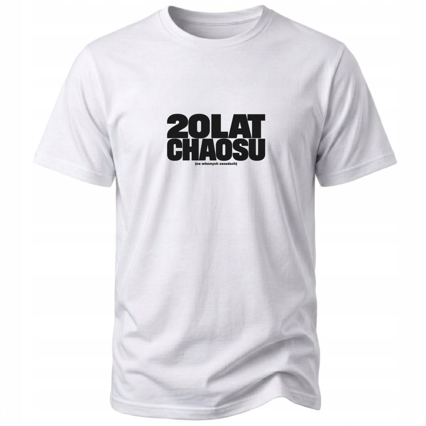 20 LAT CHAOSU koszulka męska t-shirt prezent na 20 urodziny