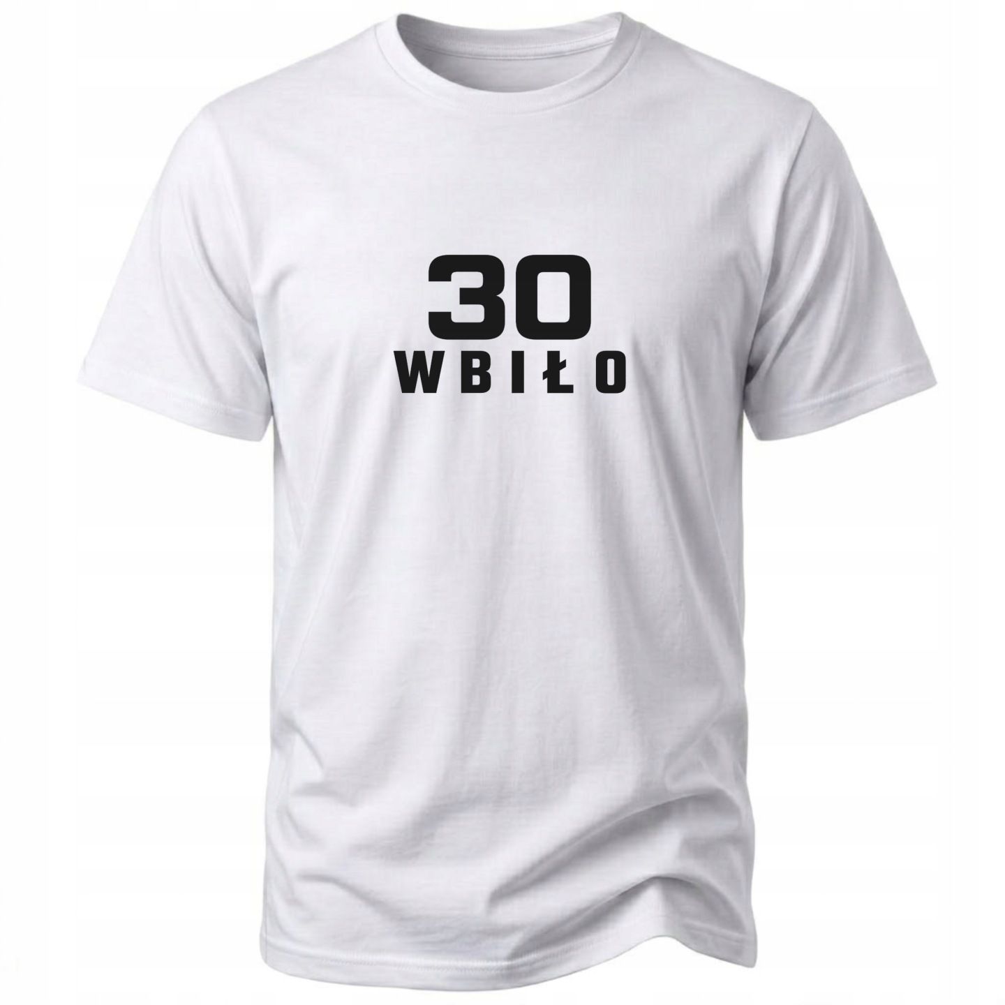 Koszulka na 30 urodziny 30-tkę 30 lat 30 WBIŁO męska t-shirt prezent