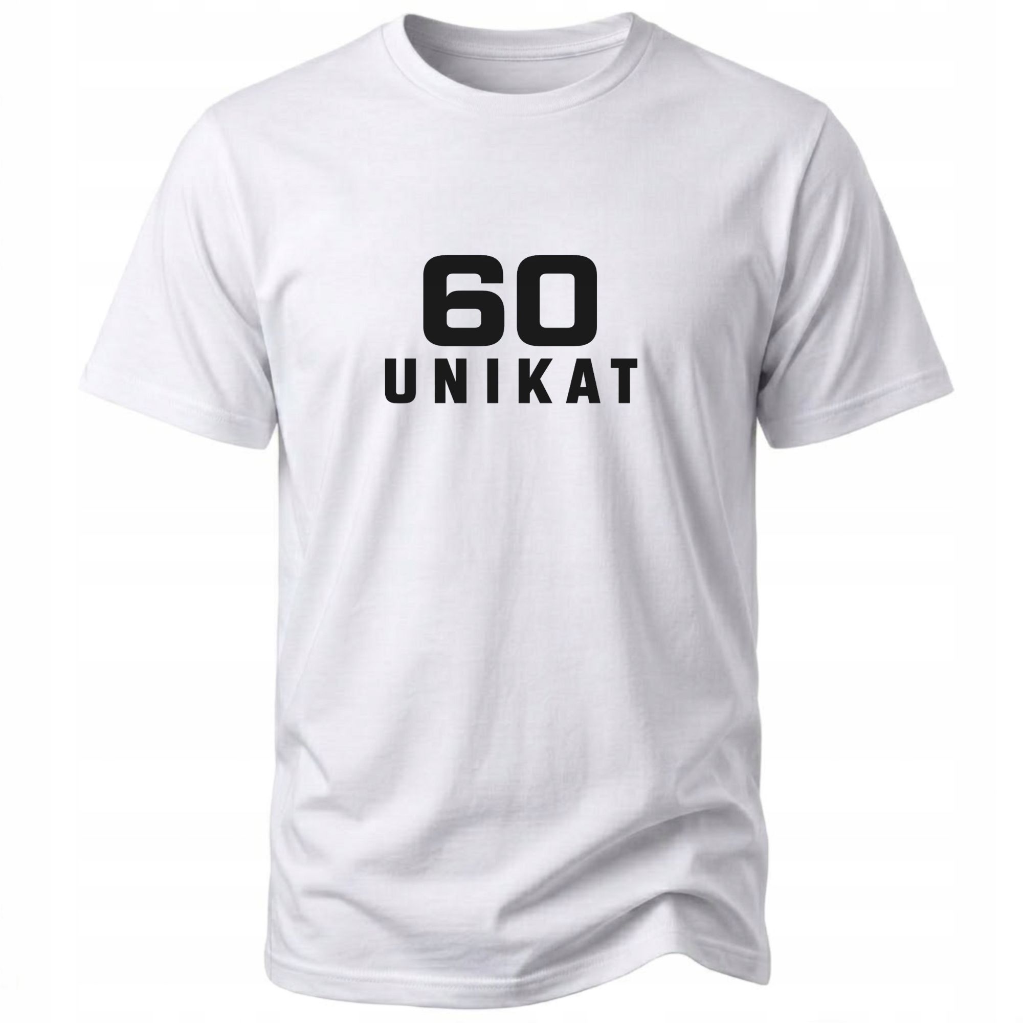 Koszulka 60 lat na 60 urodziny 60-tkę UNIKAT męska t-shirt prezent