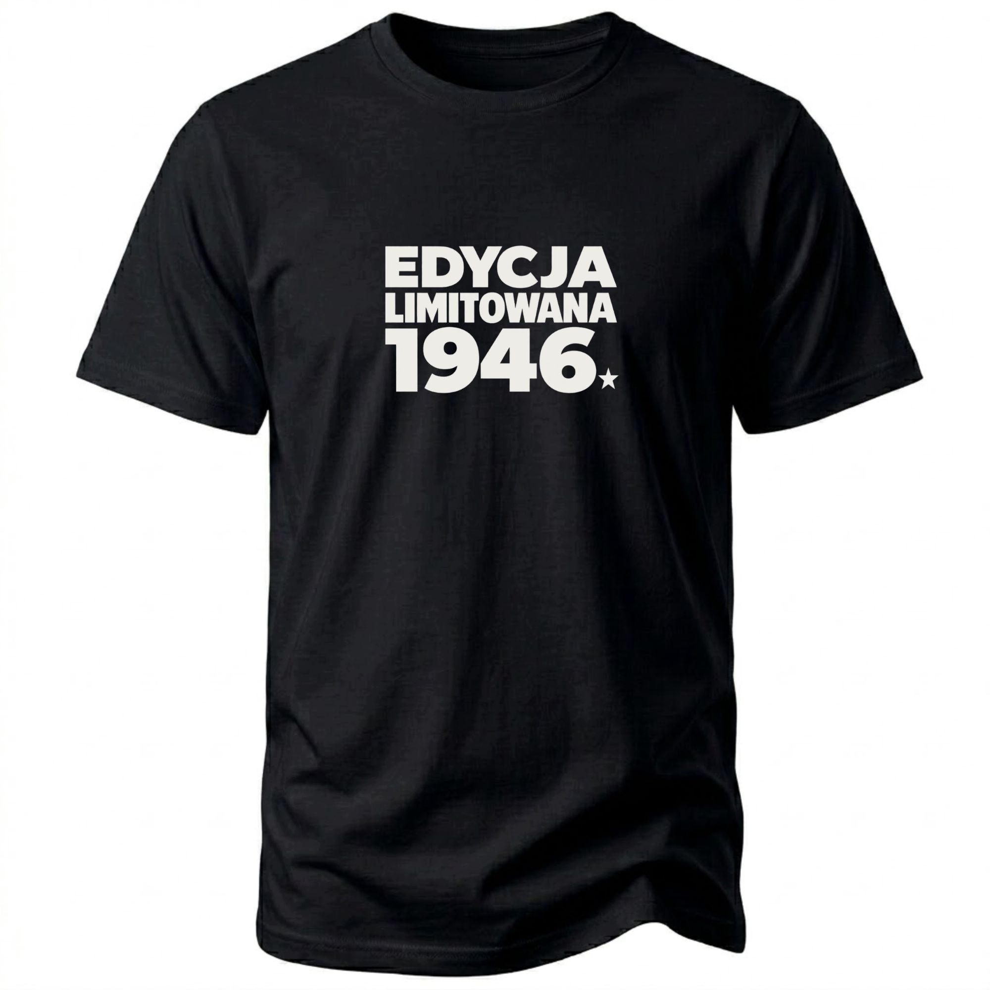 Koszulka 80 Urodziny 80 lat 1946 Edycja Limitowana Prezent ROCZNIK 1946