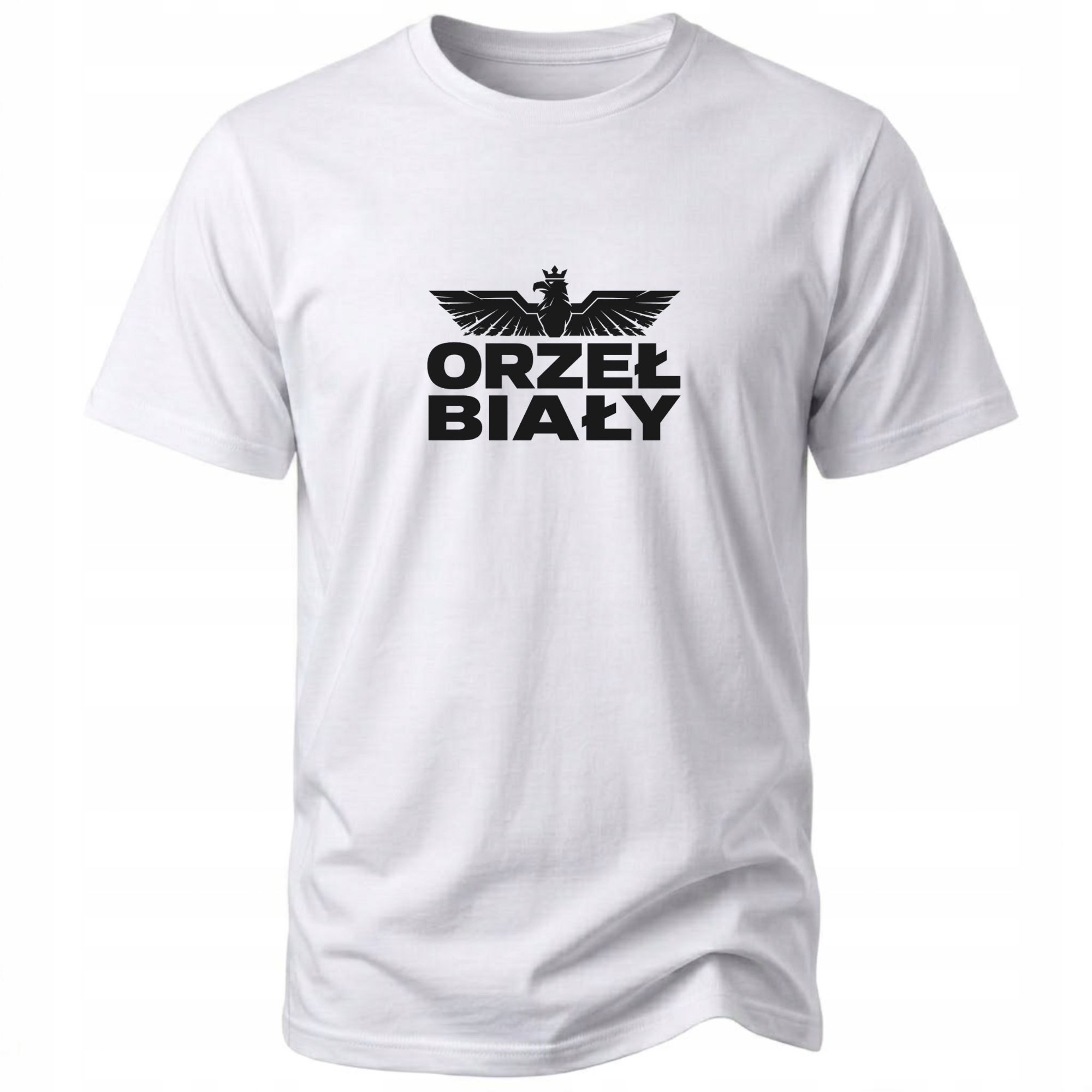 Koszulka męska godło Polska patriotyczna t-shirt ORZEŁ BIAŁY na prezent