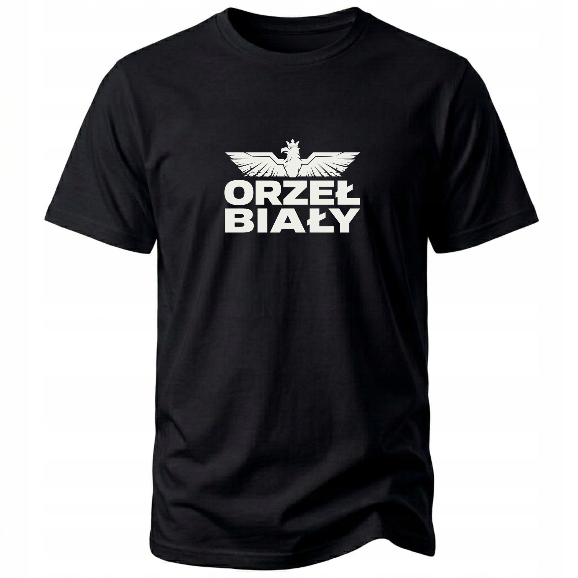 Koszulka męska godło Polska patriotyczna t-shirt ORZEŁ BIAŁY na prezent