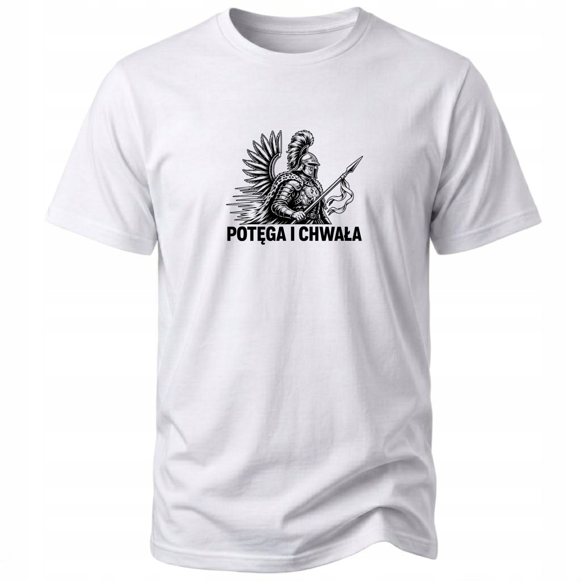 Koszulka patriotyczna męska husaria husarz polska kawaleria t-shirt