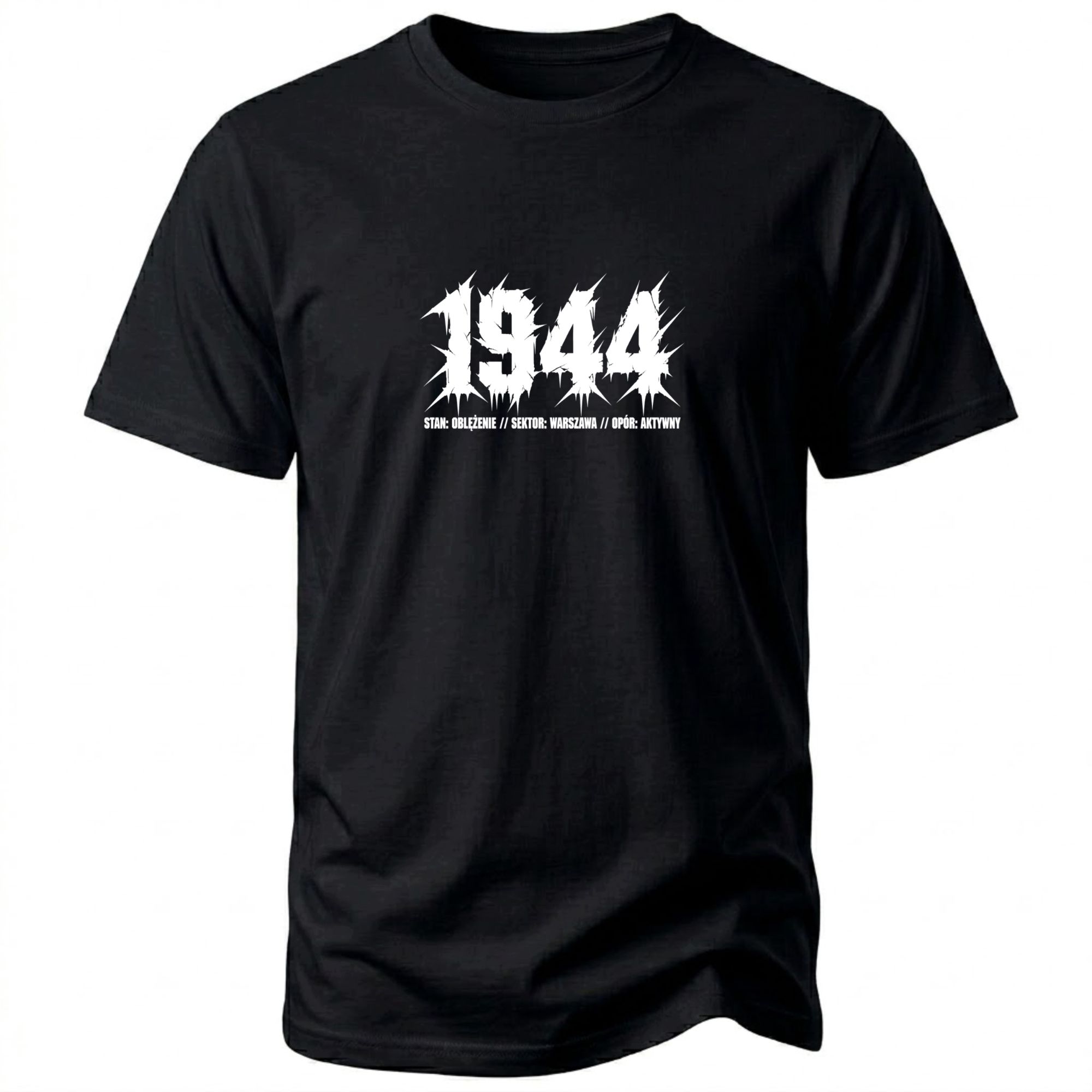 Koszulka męska patriotyczna 1944 Polska walcząca Powstanie Warszawskie