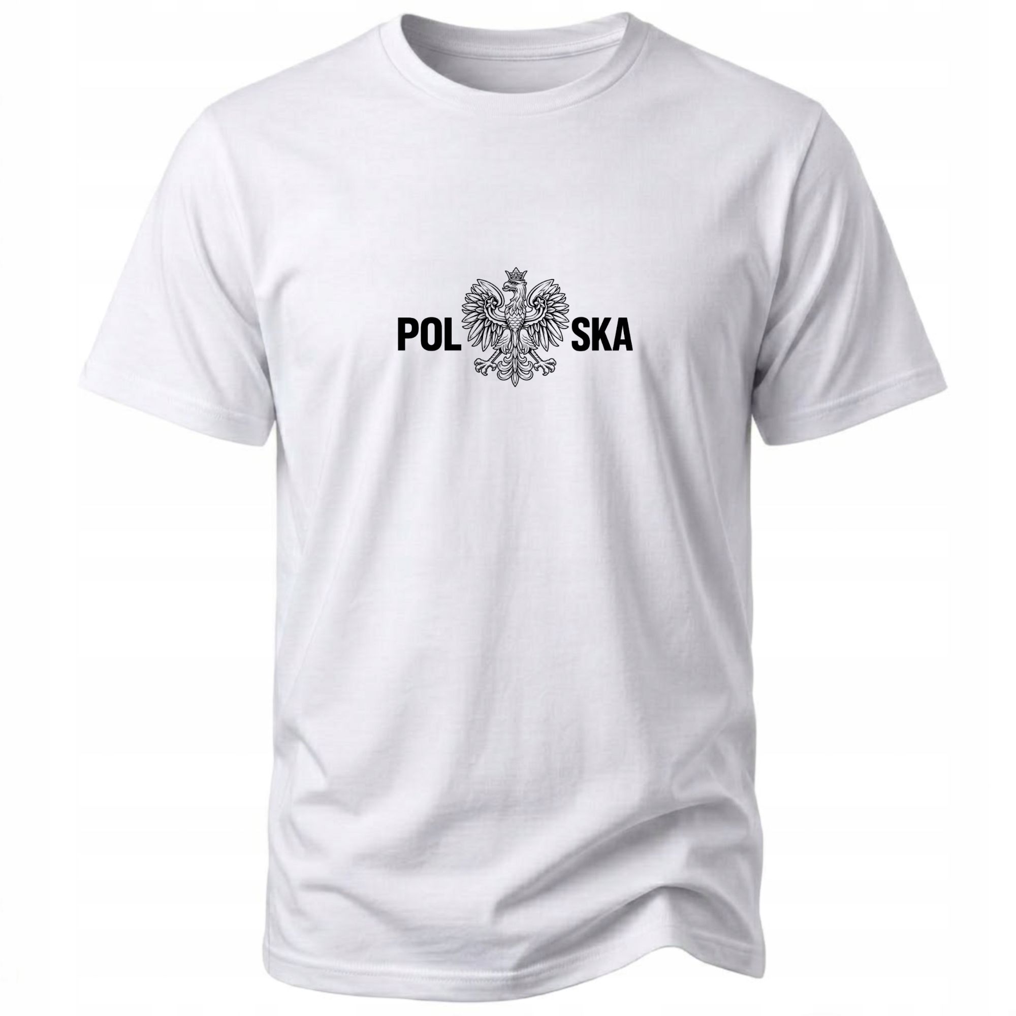 Koszulka patriotyczna męska godło polski polska orzeł t-shirt napis