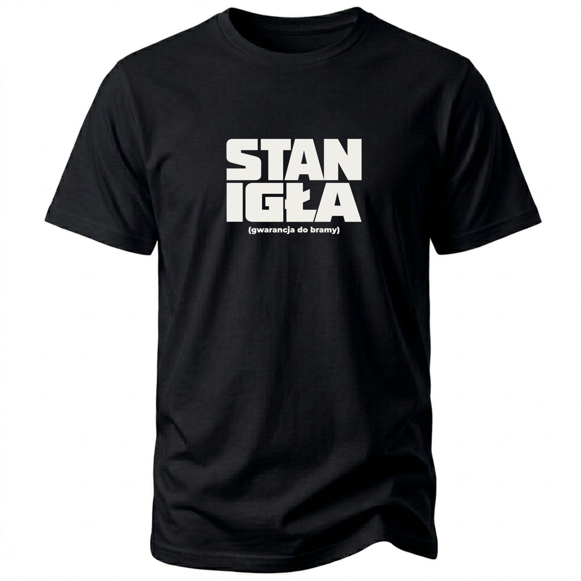 Śmieszna koszulka t-shirt dla mechanika spawacza prezent STAN IGŁA warsztat