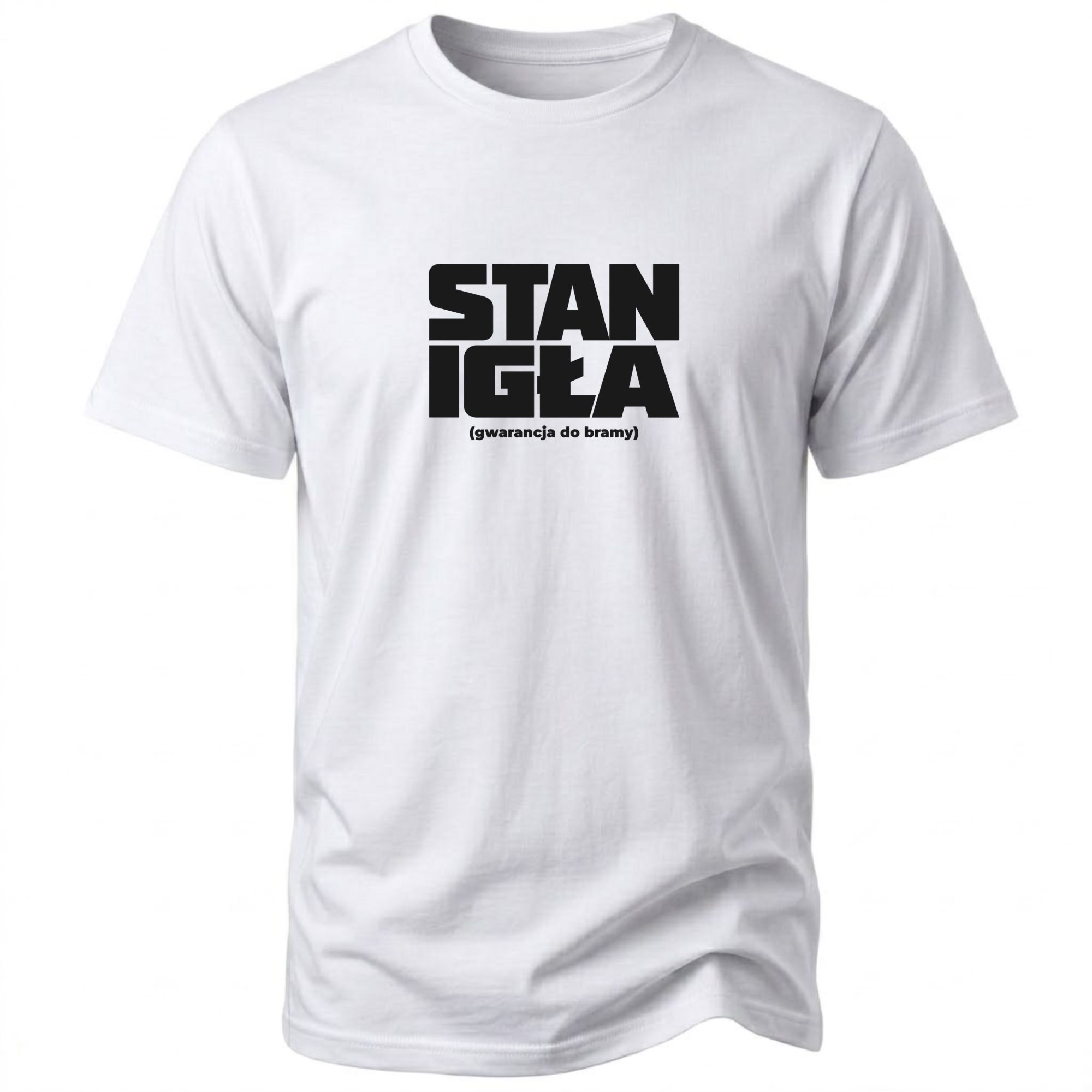 Śmieszna koszulka t-shirt dla mechanika spawacza prezent STAN IGŁA warsztat